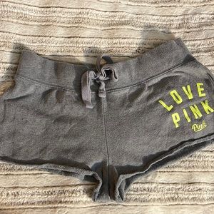 Victoria’s Secret Pink grey shorts XS